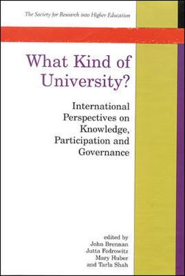 Book cover for What Kind of University?