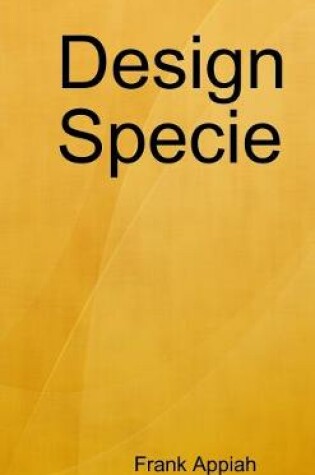 Cover of Design Specie