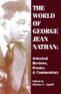 Cover of The World of George Jean Nathan