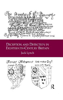 Book cover for Deception and Detection in Eighteenth-Century Britain