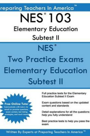 Cover of NES 103 Elementary Education Subtest II