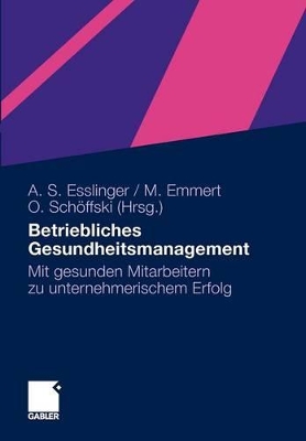 Book cover for Betriebliches Gesundheitsmanagement