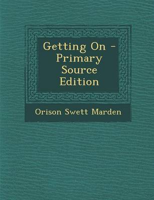 Book cover for Getting on - Primary Source Edition