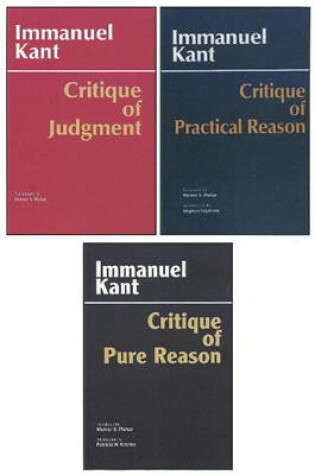 Cover of Three Critiques, 3-volume Set