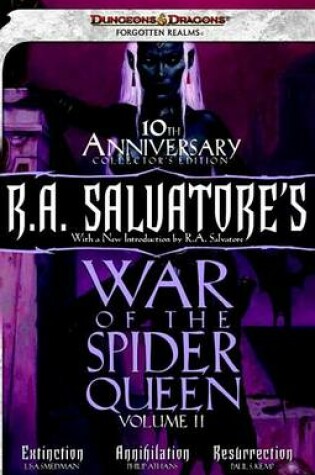 Cover of R.A. Salvatore's War Of The Spider Queen, Volume Ii