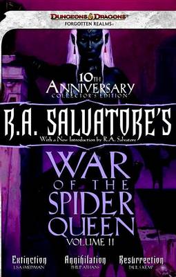 Cover of R.A. Salvatore's War Of The Spider Queen, Volume Ii