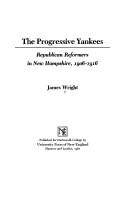 Book cover for The Progressive Yankees