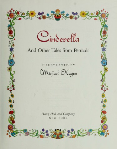 Book cover for Cinderella, and Other Tales from Perrault