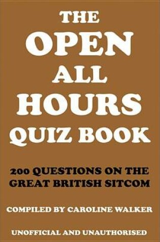 Cover of The Open All Hours Quiz Book