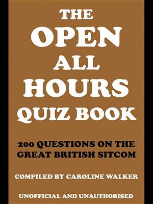 Book cover for The Open All Hours Quiz Book