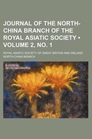 Cover of Journal of the North-China Branch of the Royal Asiatic Society