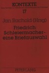 Book cover for Friedrich Schleiermacher - Eine Briefauswahl