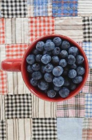 Cover of Blueberries in a Red Cup Journal