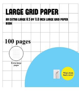 Cover of Large Grid Paper (one inch grids)