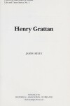 Book cover for Henry Grattan