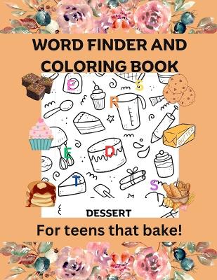 Book cover for Word finder and coloring book