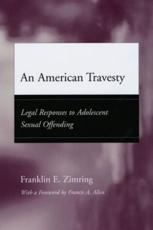 Cover of An American Travesty