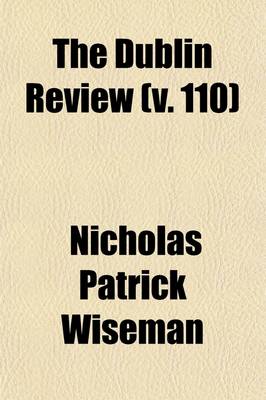 Book cover for The Dublin Review (Volume 110)