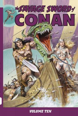 Book cover for Savage Sword Of Conan Volume 10