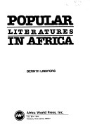 Book cover for Popular Literature in Africa