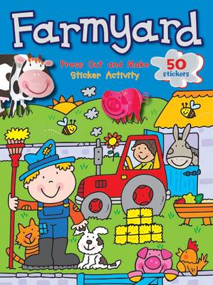 Book cover for Press Out and Make: Farmyard