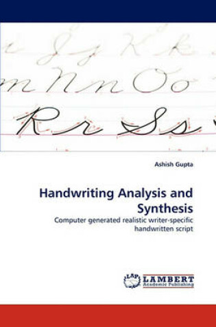 Cover of Handwriting Analysis and Synthesis