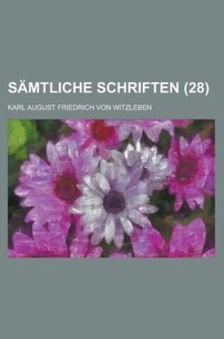 Cover of Samtliche Schriften (28 )