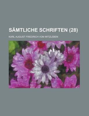 Book cover for Samtliche Schriften (28 )