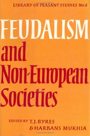 Cover of Feudalism and Non-European Societies
