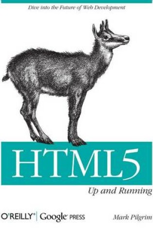 Cover of Html5: Up and Running