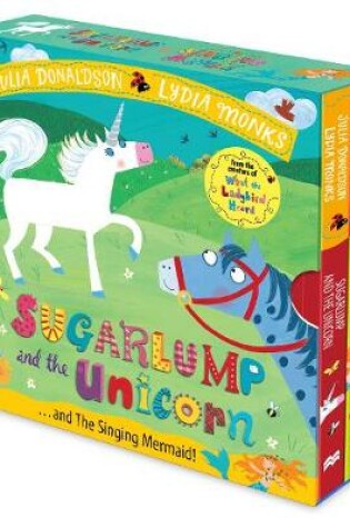 Cover of Sugarlump and the Unicorn and The Singing Mermaid Board Book Slipcase