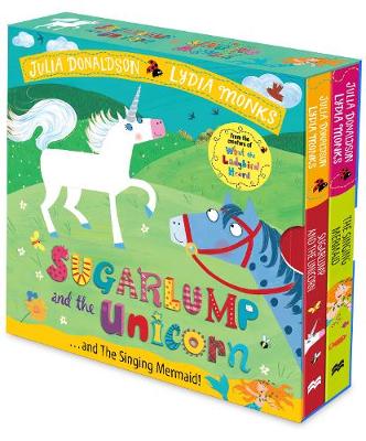 Book cover for Sugarlump and the Unicorn and The Singing Mermaid Board Book Slipcase