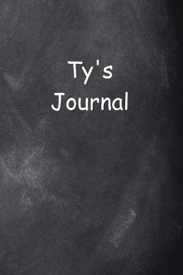 Book cover for Ty Personalized Name Journal Custom Name Gift Idea Ty