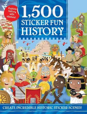 Book cover for 1,500 Sticker Fun History