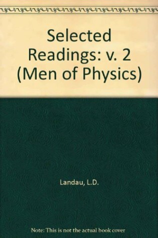 Cover of Selected Readings
