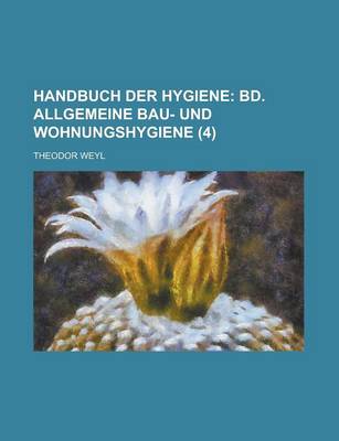 Book cover for Handbuch Der Hygiene (4)