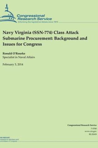 Cover of Navy Virginia (SSN-774) Class Attack Submarine Procurement