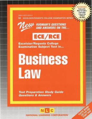 Book cover for Business Law