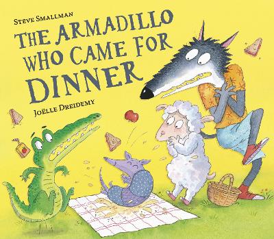 Book cover for The Armadillo Who Came for Dinner