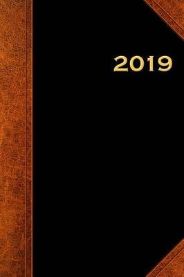 Cover of 2019 Weekly Planner Vintage Style Cover 134 Pages