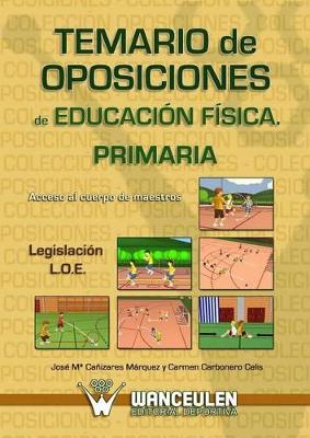 Book cover for Temario de Oposiciones de Educacion Fisica Para Primaria