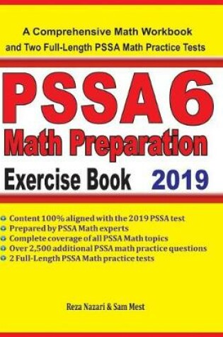Cover of PSSA 6 Math Preparation Exercise Book