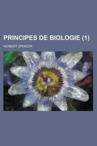 Cover of Principes de Biologie (1)