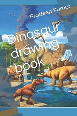 Cover of Dinosaur drawing book