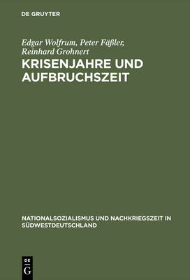 Cover of Krisenjahre und Aufbruchszeit