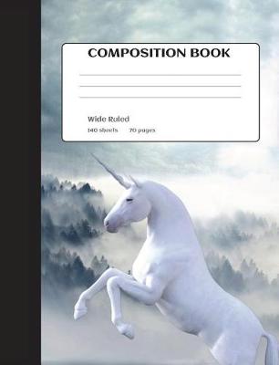 Book cover for Unicorn Composition Notebook