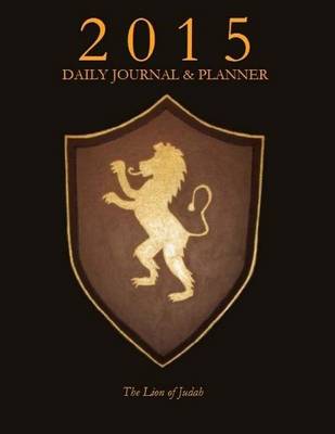 Book cover for "Lion of Judah" 2015 Daily Journal & Planner