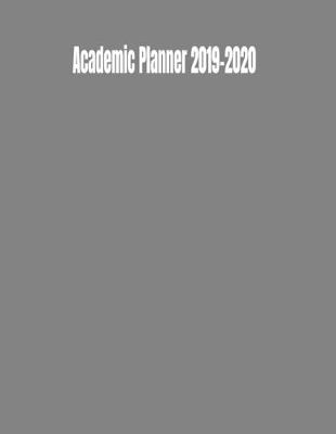 Book cover for Academic Planner 2019-2020