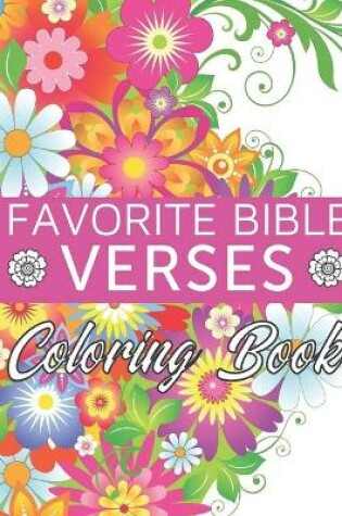 Cover of Favorite Bible Verses Coloring Book