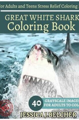 Cover of Great White Shark Coloring Books